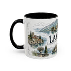 Lake Como Mug, Italy Travel Souvenir, Bucket List Gift, Accent Ceramic Coffee Mug 11oz 15oz
