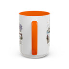 Lisbon Coffee Mug | Portugal Travel Souvenir | Vintage Illustrated City Gift | 11 oz 15 oz Accent Mug
