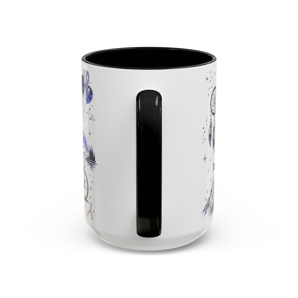 Dream Big Coffee Mug | Class of 2026 Graduation Gift | Accent Color Ceramic 11oz 15oz