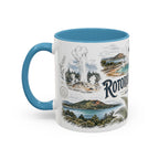 Rotorua Geothermal Mug, New Zealand Travel Souvenir, Bucket List Gift, Accent Ceramic Coffee Mug 11oz 15oz