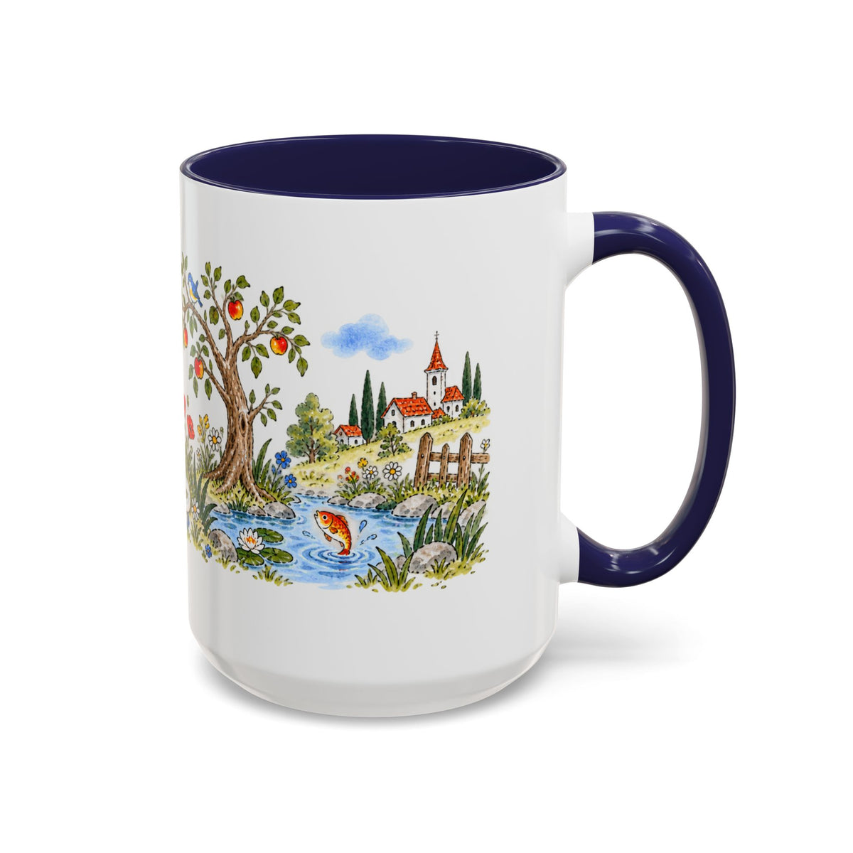 The White Snake Mug | Storybook Fairy Tale Accent Coffee Mug | EveryLegend