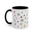 Barcelona Christmas Mug | Watercolor City Souvenir, Ceramic Coffee Cup (11oz/15oz)