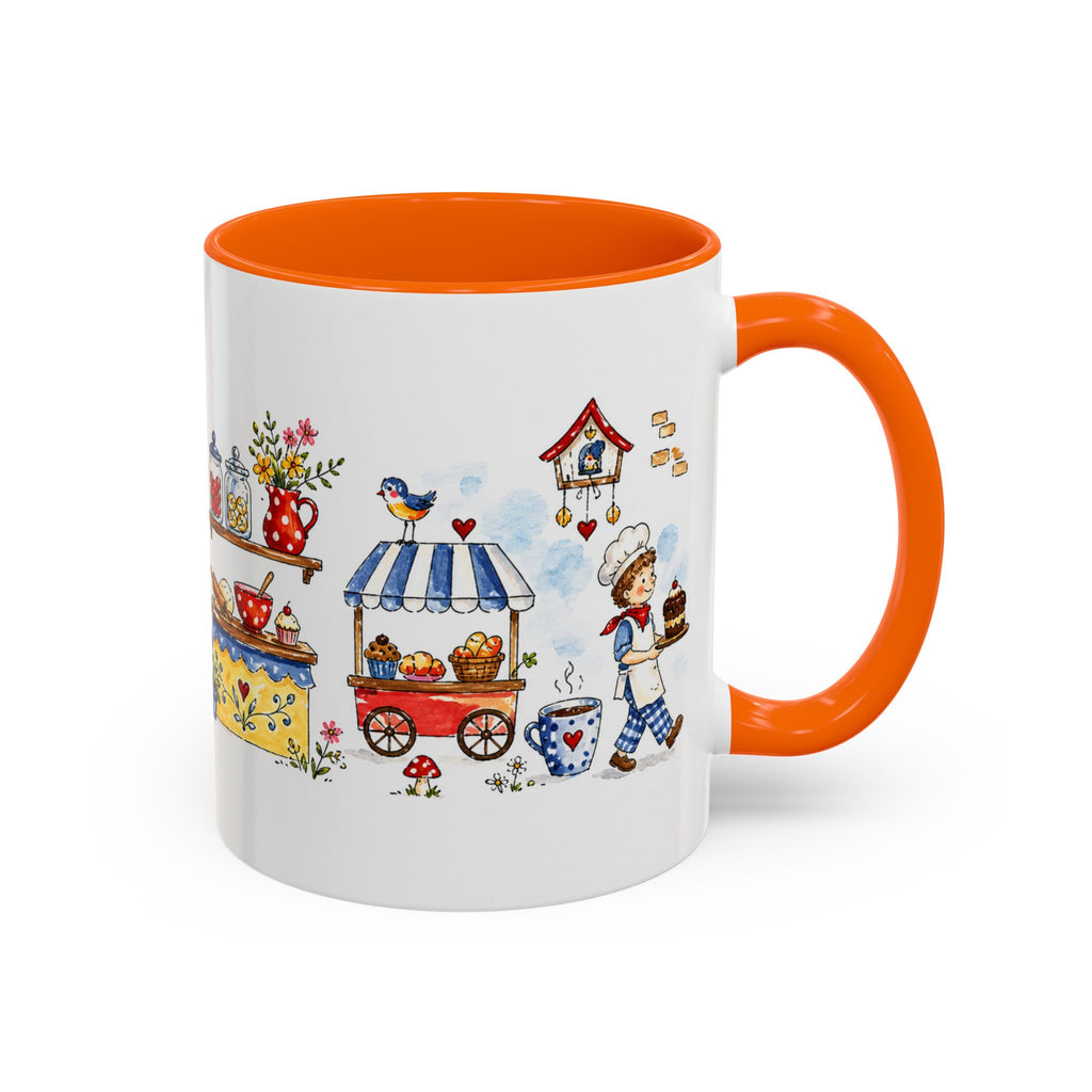Cozy Bakery Village Mug | Storybook Pastry Accent Coffee Mug | EveryLegend