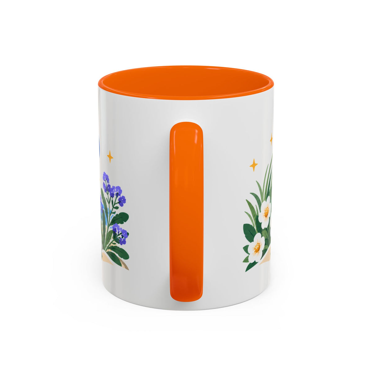 Cancer Zodiac Coffee Mug | Crab and Coastal Design | Astrology Birthday Gift | 11 oz 15 oz Ceramic Accent Mug