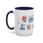 Venice Coffee Mug | Postage Stamp Collage Mug | Travel Souvenir Accent Cup 11oz 15oz