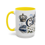 Charlotte Coffee Mug | United States Travel Souvenir | Vintage Illustrated City Gift | 11 oz 15 oz Accent Mug