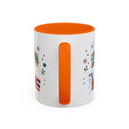 Honolulu Coffee Mug | Postage Stamp Collage Mug | Travel Souvenir Accent Cup 11oz 15oz