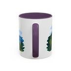Virgin Islands National Park Coffee Mug | Solid Color Block Park Souvenir | 11oz 15oz Accent Mug