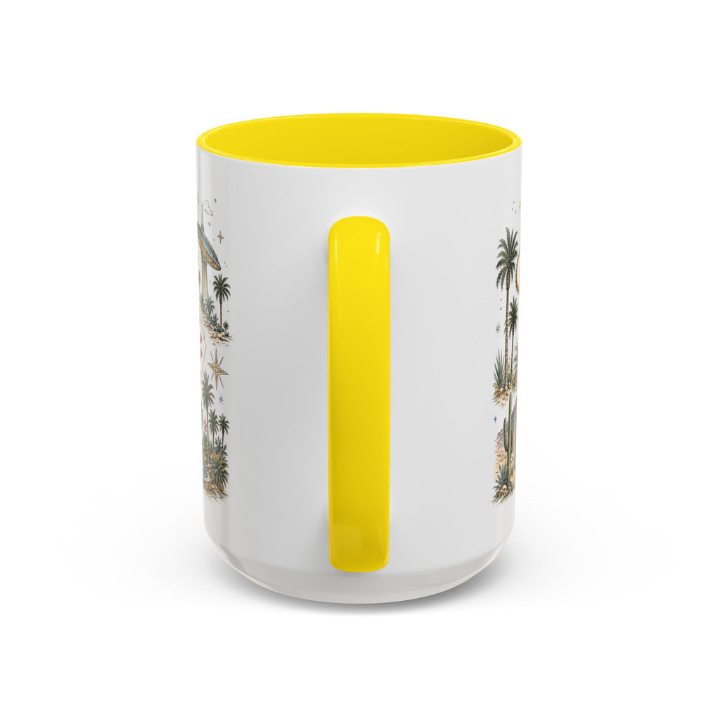 Las Vegas Coffee Mug | United States Travel Souvenir | Vintage Illustrated City Gift | 11 oz 15 oz Accent Mug