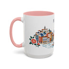 Porto Coffee Mug | Portugal Travel Souvenir | Porcelain Decal City Gift | 11oz 15oz Accent Mug