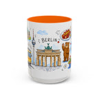 Berlin Travel Mug | European City Souvenir Accent Coffee Mug | 11oz 15oz Ceramic Cup