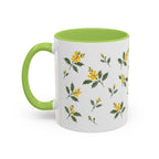 Oregon Oregon Grape Mug, State Flower Floral Coffee Cup, 11oz Botanical Gift