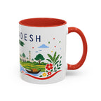 Bangladesh Coffee Mug | Travel Souvenir Accent Mug | Country Gift Ceramic Cup 11oz 15oz