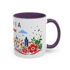 Czechia Coffee Mug | Travel Souvenir Accent Mug | Country Gift Ceramic Cup 11oz 15oz