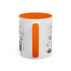 Bangkok Coffee Mug | Thailand Souvenir Travel Gift | Accent Color Ceramic 11oz 15oz