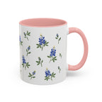 Texas Bluebonnet Mug, State Flower Floral Coffee Cup, 11oz Botanical Gift