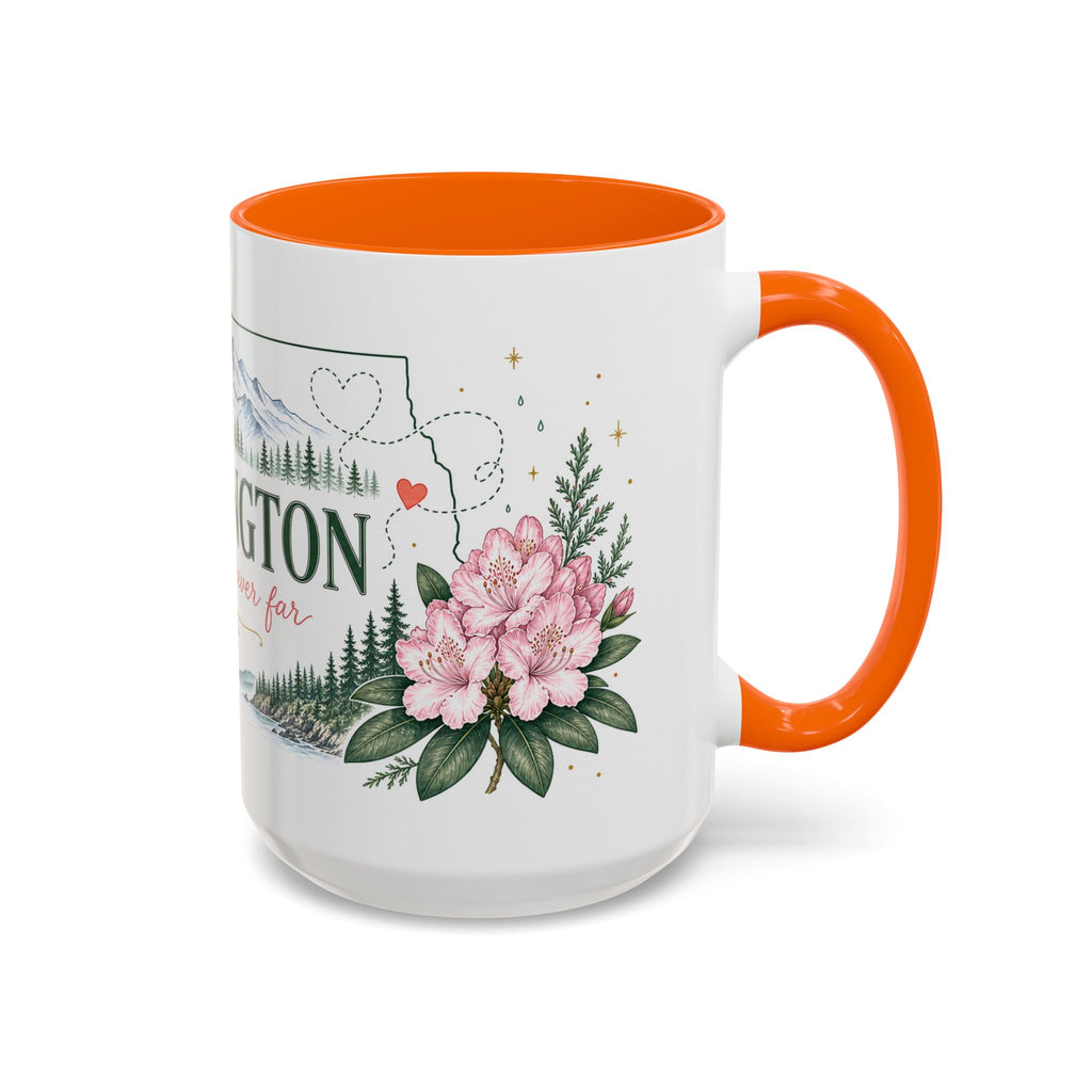 Washington State Map Mug | Moving Away, Homesick, Long Distance Friendship Gift