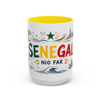 Senegal Soccer Coffee Mug | World Cup Fan Gift | Accent Color Ceramic 11oz 15oz Match Day Cup