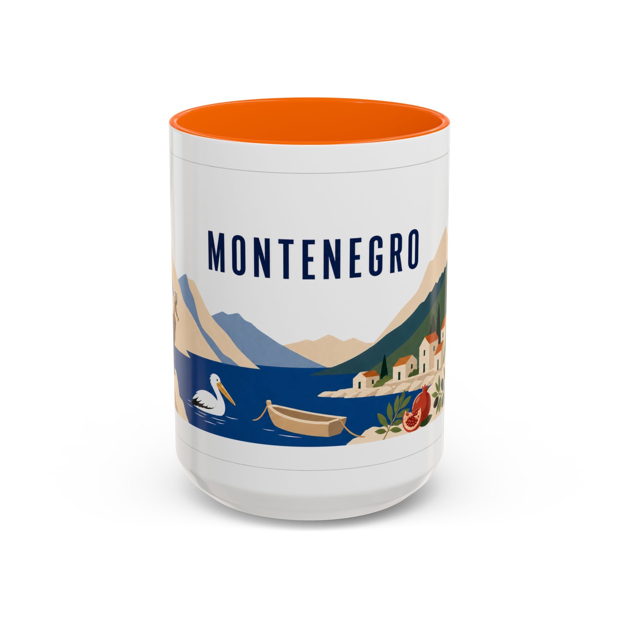 Montenegro Coffee Mug | Travel Souvenir Accent Mug | Country Gift Ceramic Cup 11oz 15oz