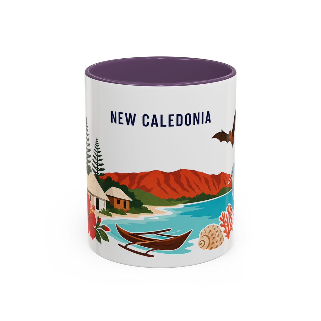 New Caledonia Coffee Mug | Travel Souvenir Accent Mug | Country Gift Ceramic Cup 11oz 15oz