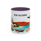 New Caledonia Coffee Mug | Travel Souvenir Accent Mug | Country Gift Ceramic Cup 11oz 15oz