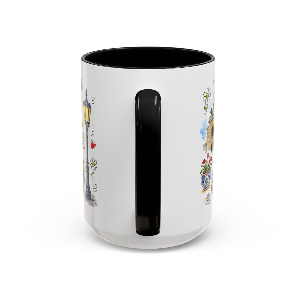 Vienna Travel Mug | European City Souvenir Accent Coffee Mug | 11oz 15oz Ceramic Cup