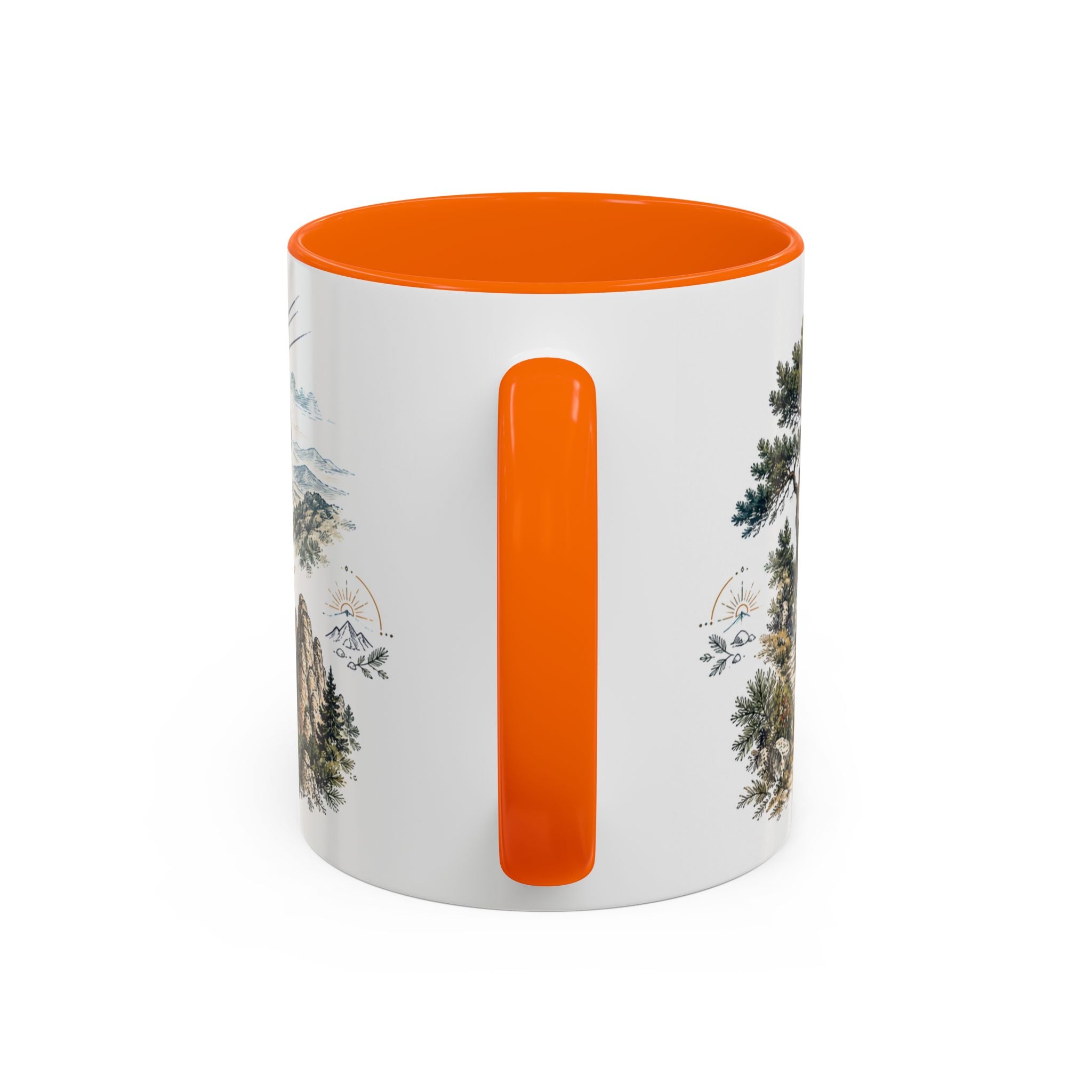 Montserrat Mug, Spain Travel Souvenir, Bucket List Gift, Accent Ceramic Coffee Mug 11oz 15oz