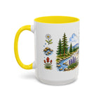 Yellowstone National Park Mug | US Travel Souvenir Accent Coffee Mug | 11oz 15oz Ceramic Cup