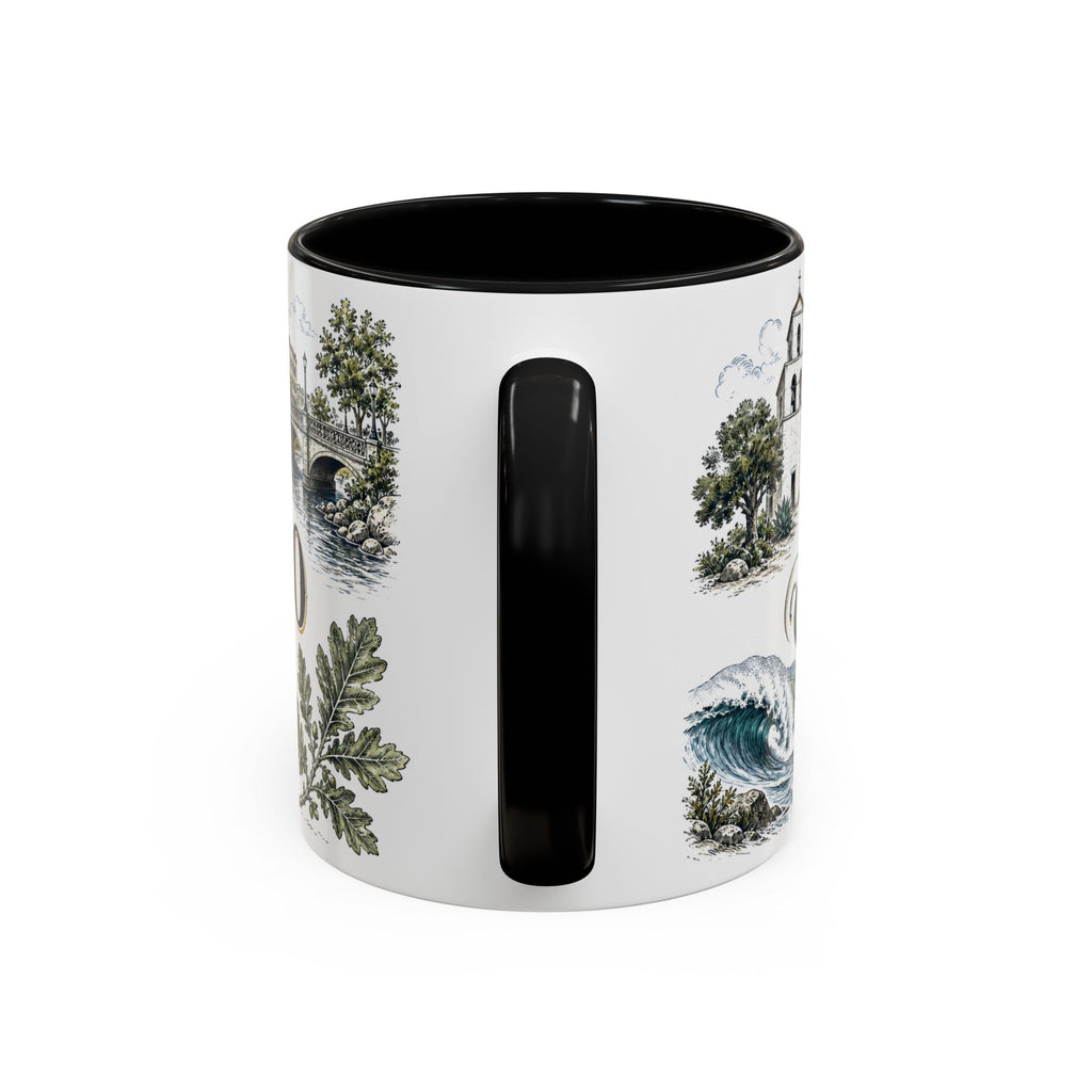 San Luis Obispo Coffee Mug | United States Travel Souvenir | Vintage Illustrated City Gift | 11 oz 15 oz Accent Mug
