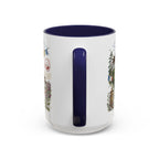 Bhutan Valleys Coffee Mug | Travel Destination Souvenir Gift | Accent Color Ceramic 11oz 15oz