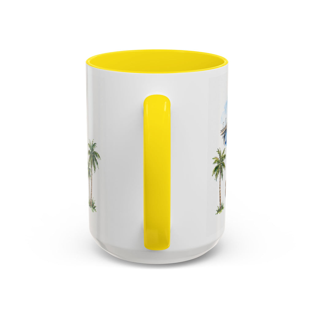 Tampa Illustrated Travel Mug | City Souvenir Accent Coffee Mug | 11oz 15oz Ceramic Cup