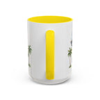 Tampa Illustrated Travel Mug | City Souvenir Accent Coffee Mug | 11oz 15oz Ceramic Cup