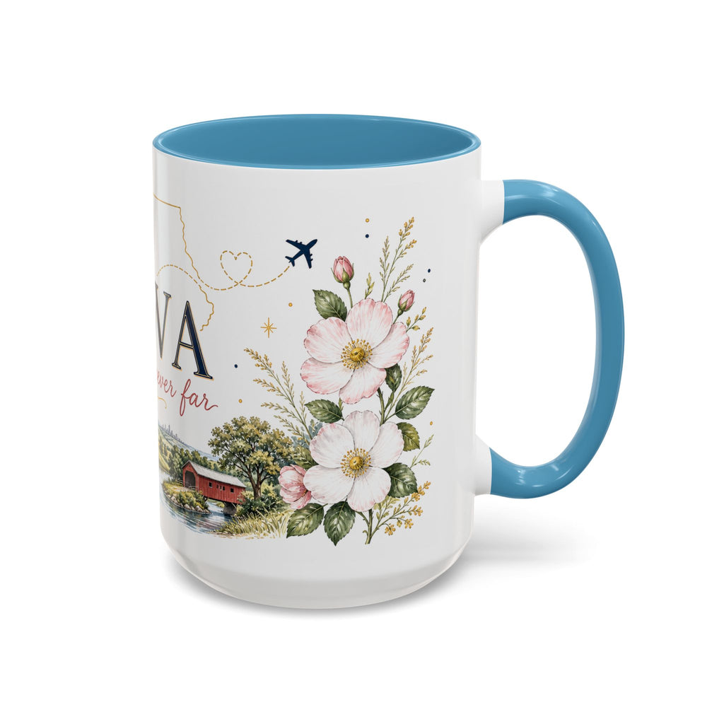 Iowa State Mug | Home is Never Far Accent Mug (11oz or 15oz)
