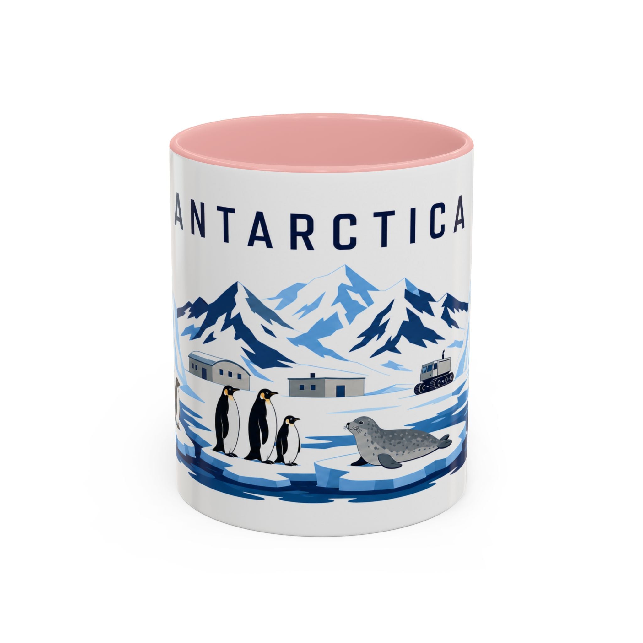Antarctica Coffee Mug | Travel Souvenir Accent Mug | Country Gift Ceramic Cup 11oz 15oz