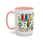 Dublin Travel Mug | European City Souvenir Accent Coffee Mug | 11oz 15oz Ceramic Cup