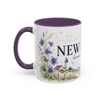 New Jersey Home State Mug | Moving Away Gift | Long Distance Friendship Coffee Cup | 11oz 15oz Accent Mug