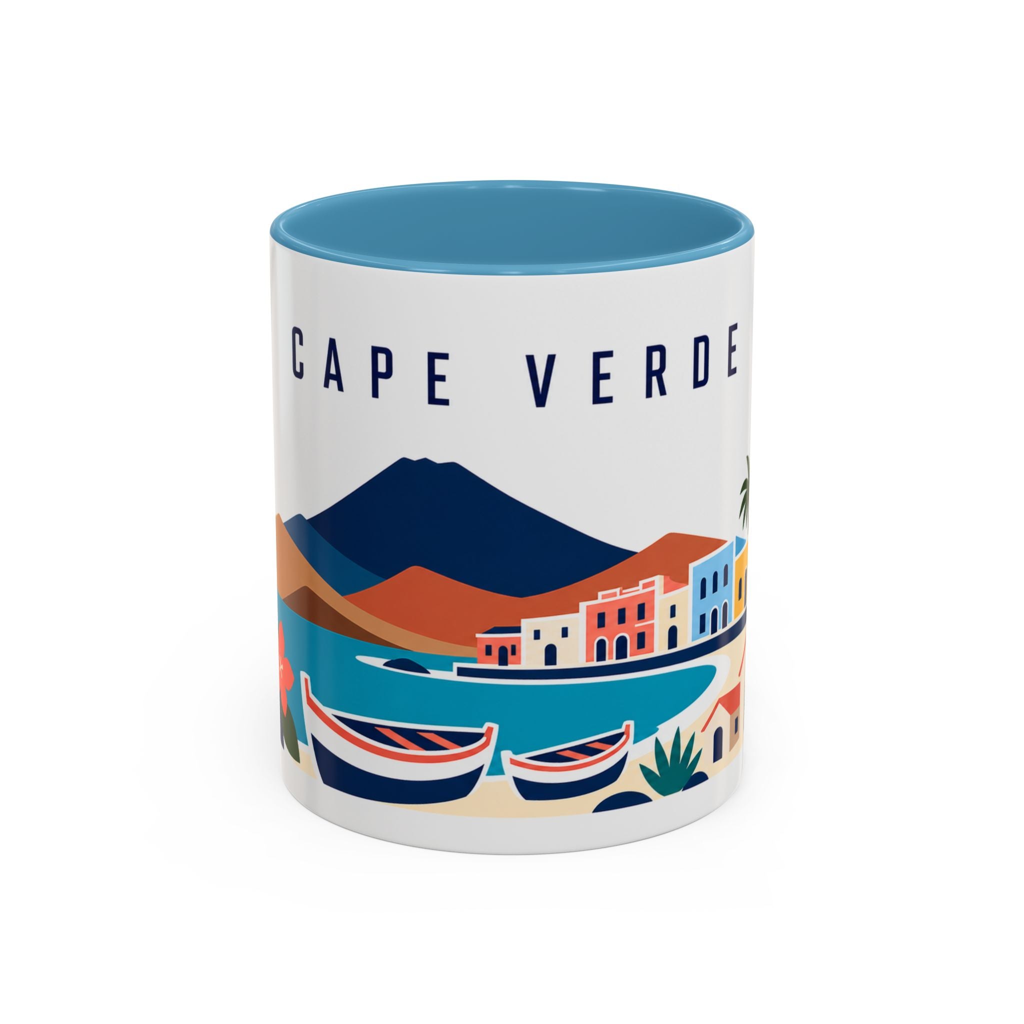 Cape Verde Coffee Mug | Travel Souvenir Accent Mug | Country Gift Ceramic Cup 11oz 15oz