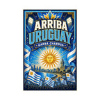 Uruguay World Cup Poster | Rally Fan Art Print | 2026 Soccer Wall Decor