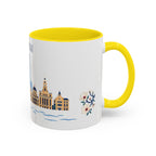 Shanghai Coffee Mug | China Travel Souvenir | Porcelain Decal City Gift | 11oz 15oz Accent Mug