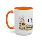 Ukraine Home Country Mug | Moving Away Gift | Long Distance Friendship | 11 oz 15 oz Accent Mug