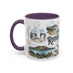 Rotorua Geothermal Mug, New Zealand Travel Souvenir, Bucket List Gift, Accent Ceramic Coffee Mug 11oz 15oz