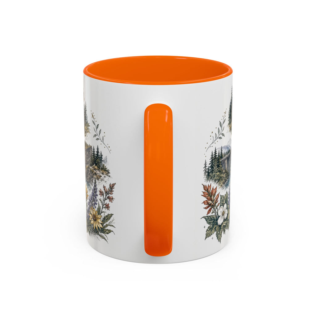 Columbia River Gorge Mug, Pacific Northwest Travel Souvenir, Bucket List Gift, Accent Ceramic Coffee Mug 11oz 15oz