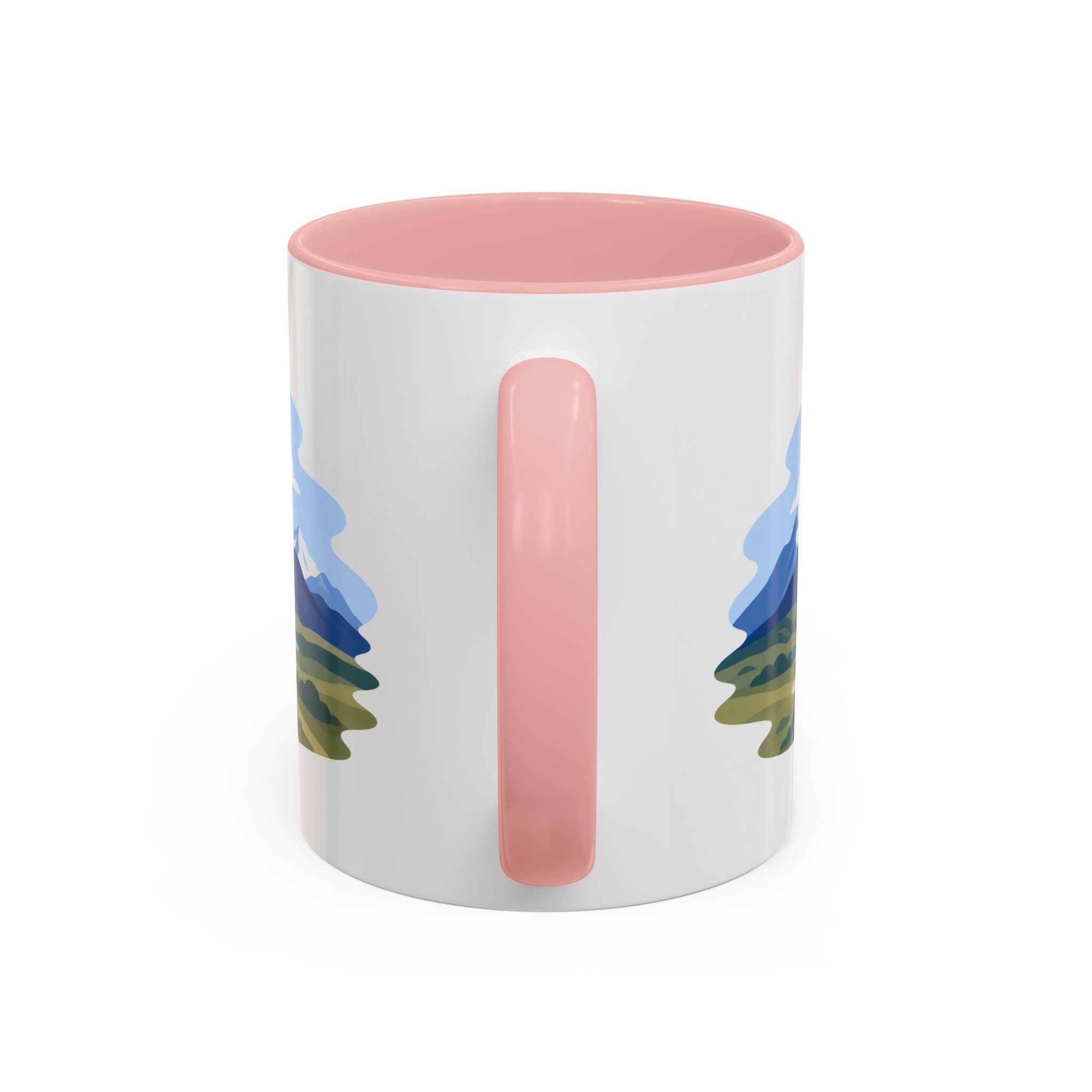 Wrangell-St. Elias National Park Coffee Mug | Solid Color Block Park Souvenir | 11oz 15oz Accent Mug