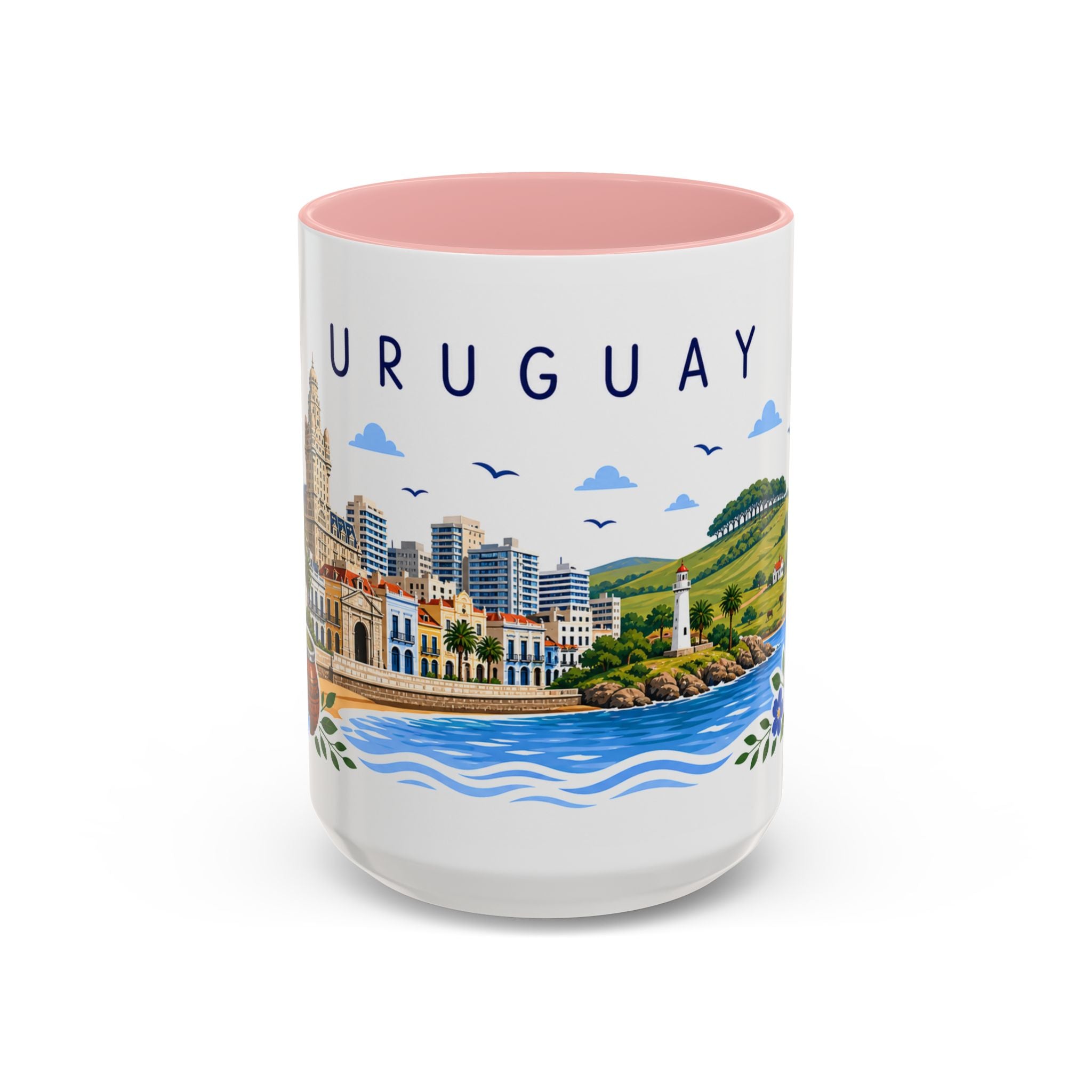 Uruguay Coffee Mug | Travel Souvenir Accent Mug | Place Gift Ceramic Cup 11oz 15oz