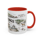 Hot Springs National Park Coffee Mug | Arkansas Thermal Spring Spa Gift | Accent Color Ceramic 11oz 15oz