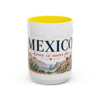 Mexico Home Country Mug | Moving Away Gift | Long Distance Friendship | 11 oz 15 oz Accent Mug