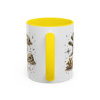 Joshua Tree Coffee Mug | National Park Desert Camping Gift | Accent Color Ceramic 11oz 15oz