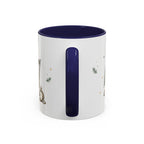 Grandpa's Stories Are The Best Coffee Mug | Gift From Grandkids | Accent Color Ceramic 11oz 15oz
