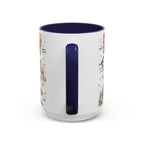 Zion National Park Coffee Mug | Hiking Camping Nature Gift | Accent Color Ceramic 11oz 15oz
