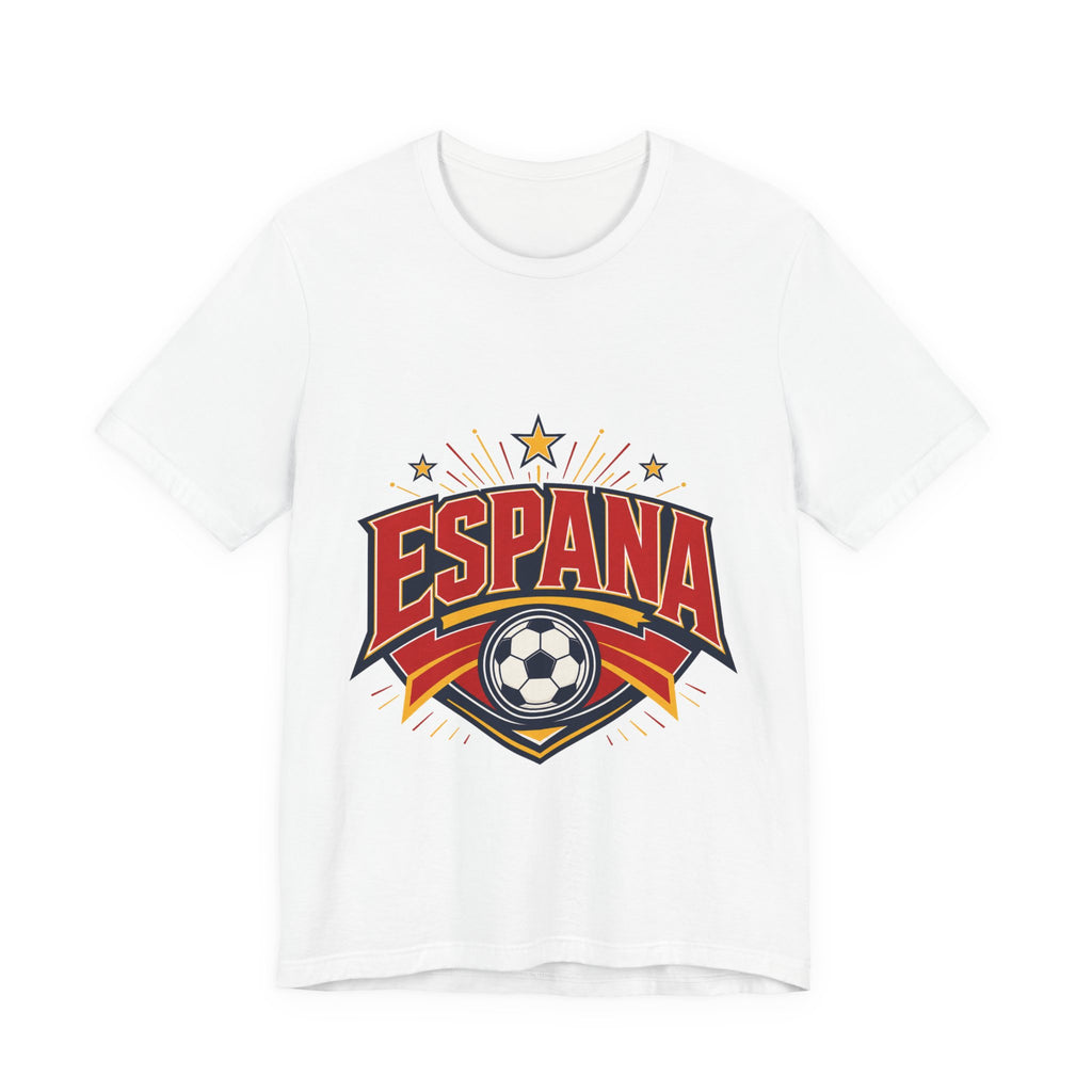 Spain Soccer Fan T-Shirt | Spain Fan Tee | Espana Soccer Supporter Shirt